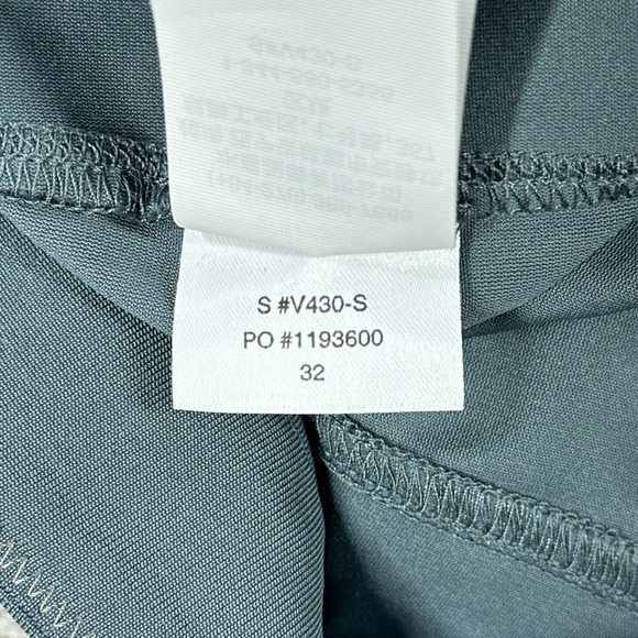 Vuori Meta Pants Mens 32 Teal Performance Zip Pocket Travel Golf Casual Chino - Picture 3 of 16